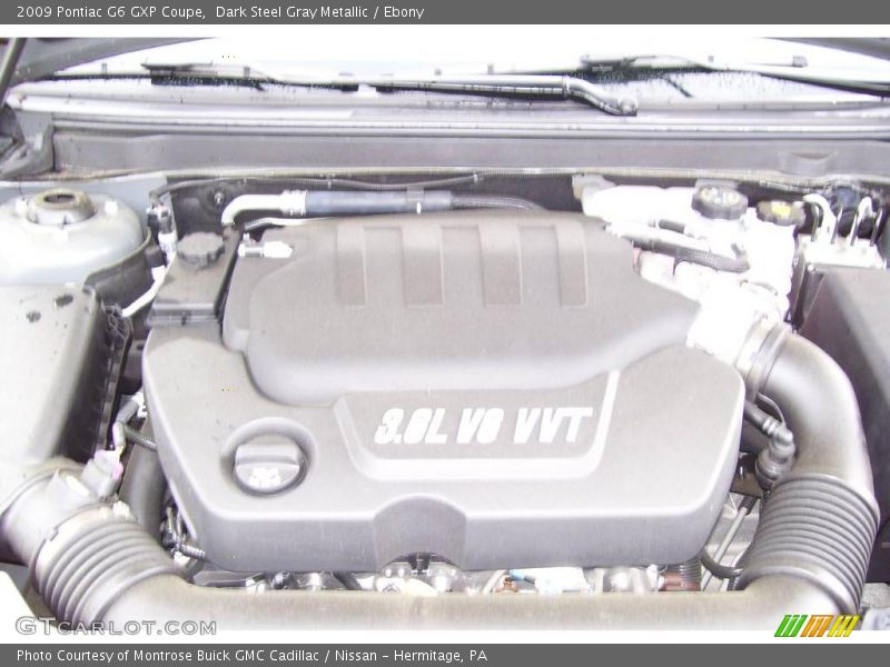 Dark Steel Gray Metallic / Ebony 2009 Pontiac G6 GXP Coupe