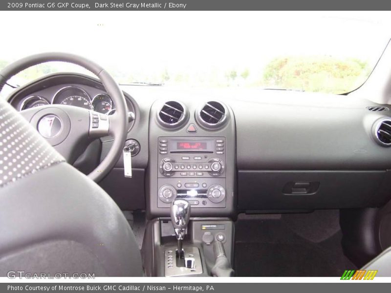 Dark Steel Gray Metallic / Ebony 2009 Pontiac G6 GXP Coupe