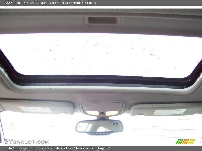 Dark Steel Gray Metallic / Ebony 2009 Pontiac G6 GXP Coupe