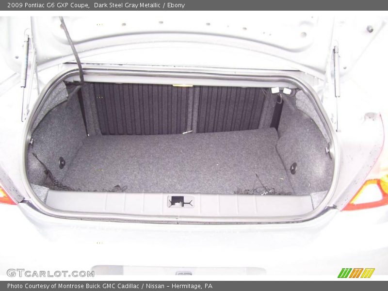 Dark Steel Gray Metallic / Ebony 2009 Pontiac G6 GXP Coupe