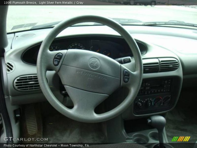 Light Silver Fern Metallic / Gray 1996 Plymouth Breeze