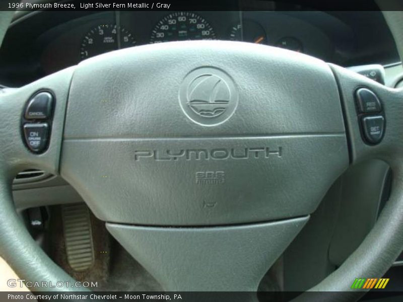Light Silver Fern Metallic / Gray 1996 Plymouth Breeze