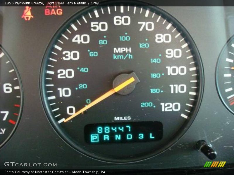 Light Silver Fern Metallic / Gray 1996 Plymouth Breeze