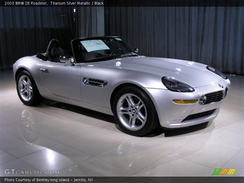 Titanium Silver Metallic / Black 2003 BMW Z8 Roadster