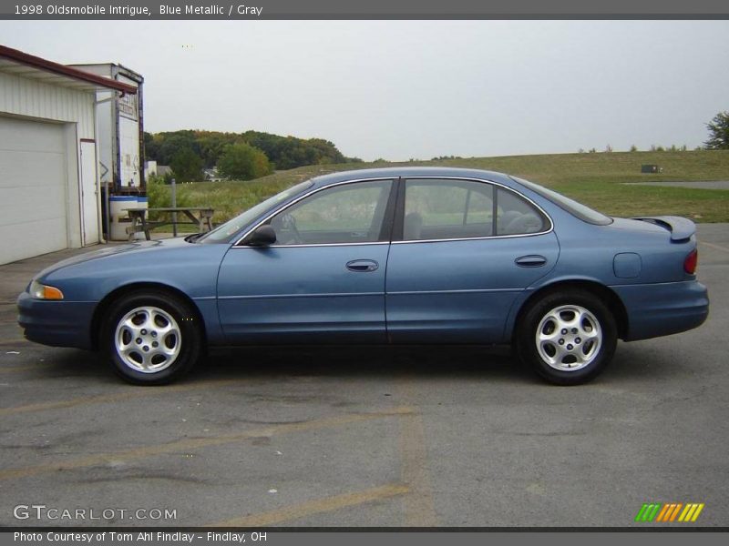 Blue Metallic / Gray 1998 Oldsmobile Intrigue