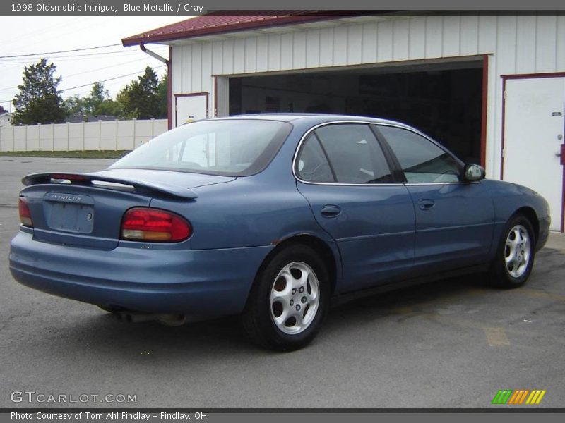 Blue Metallic / Gray 1998 Oldsmobile Intrigue