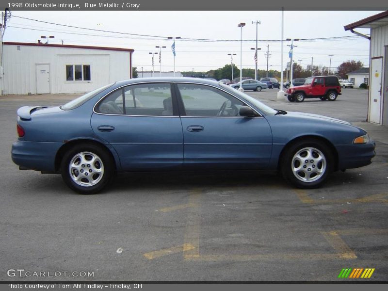 Blue Metallic / Gray 1998 Oldsmobile Intrigue