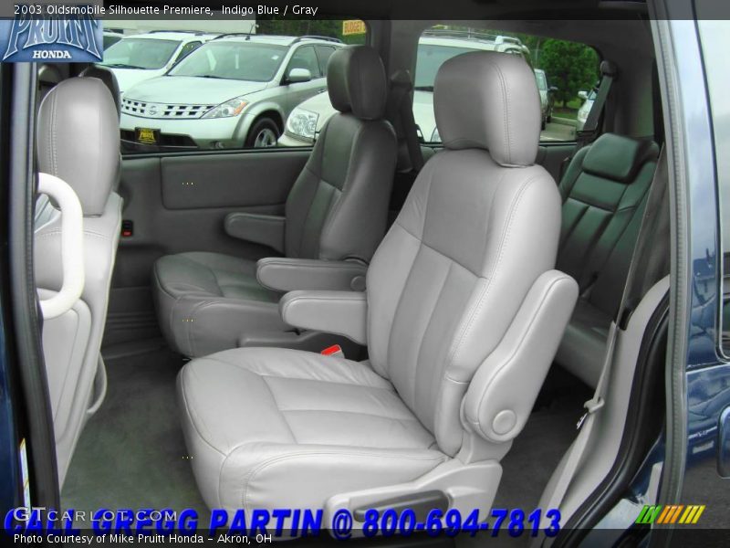 Indigo Blue / Gray 2003 Oldsmobile Silhouette Premiere