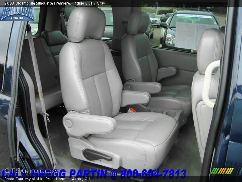 Indigo Blue / Gray 2003 Oldsmobile Silhouette Premiere