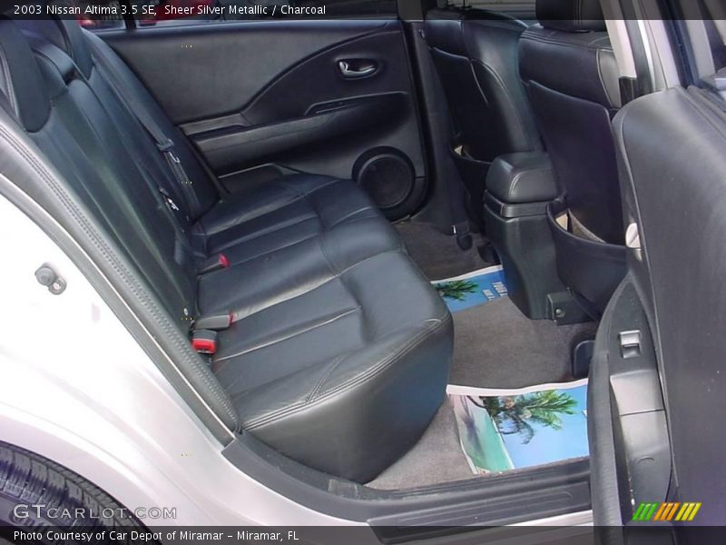 Sheer Silver Metallic / Charcoal 2003 Nissan Altima 3.5 SE