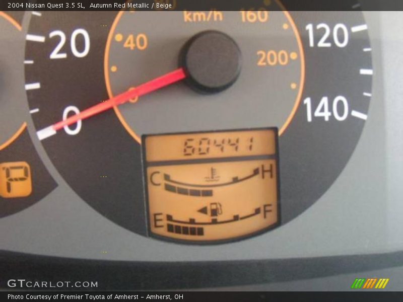 Autumn Red Metallic / Beige 2004 Nissan Quest 3.5 SL