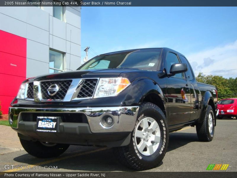 Super Black / Nismo Charcoal 2005 Nissan Frontier Nismo King Cab 4x4