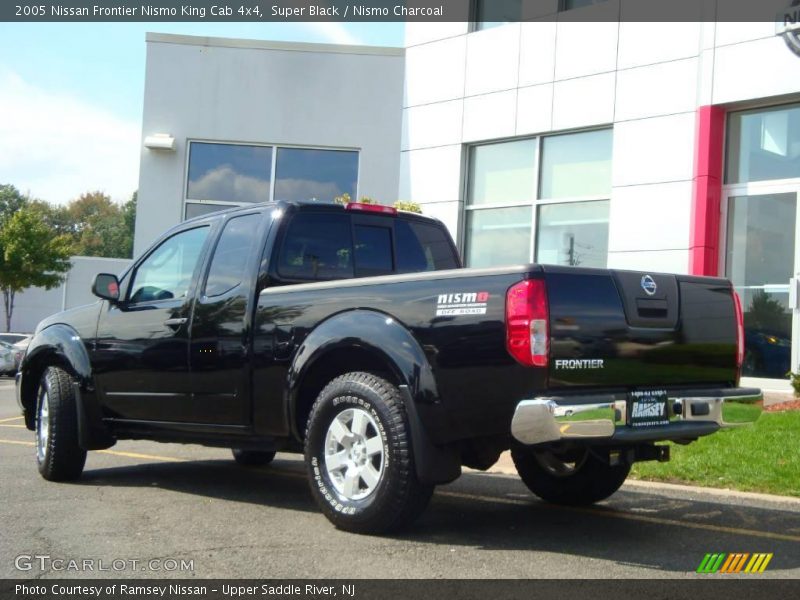 Super Black / Nismo Charcoal 2005 Nissan Frontier Nismo King Cab 4x4