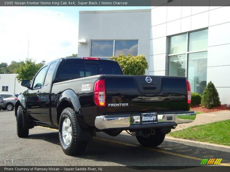 Super Black / Nismo Charcoal 2005 Nissan Frontier Nismo King Cab 4x4