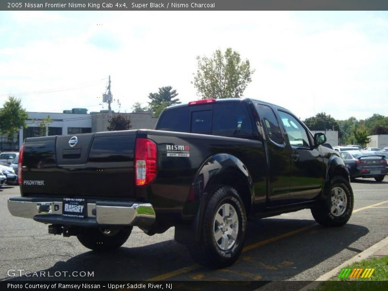 Super Black / Nismo Charcoal 2005 Nissan Frontier Nismo King Cab 4x4