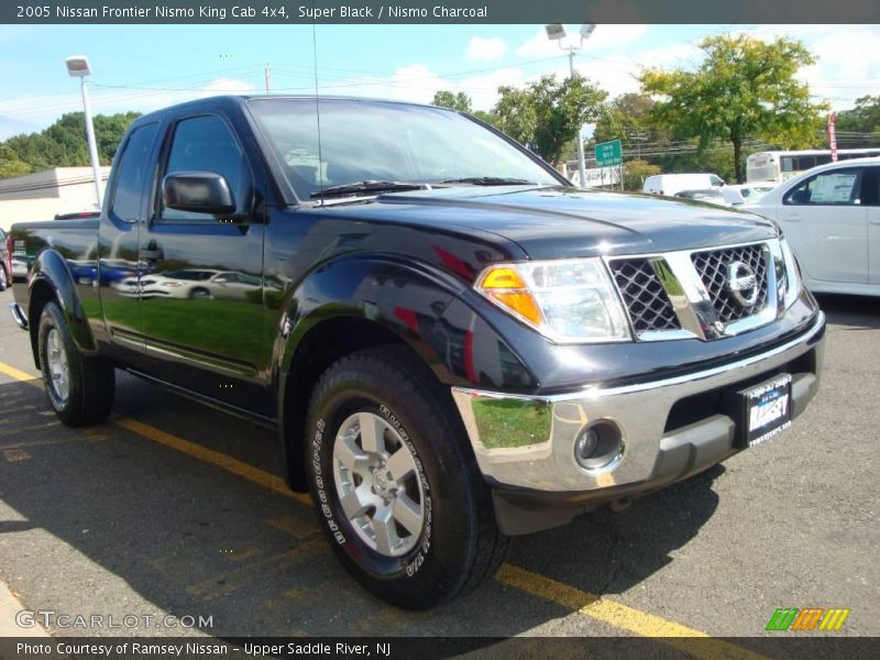 Super Black / Nismo Charcoal 2005 Nissan Frontier Nismo King Cab 4x4