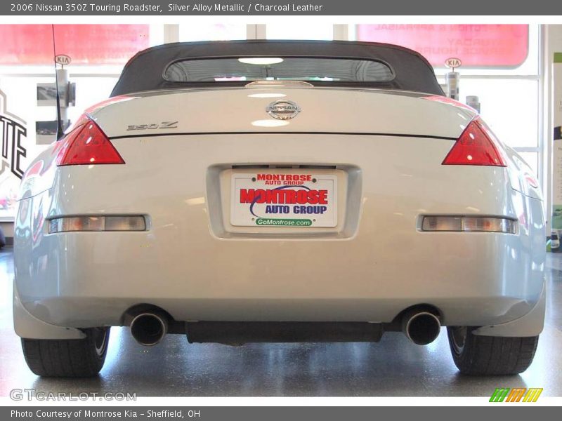 Silver Alloy Metallic / Charcoal Leather 2006 Nissan 350Z Touring Roadster