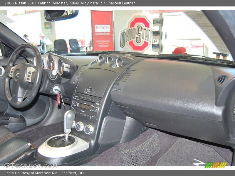 Silver Alloy Metallic / Charcoal Leather 2006 Nissan 350Z Touring Roadster