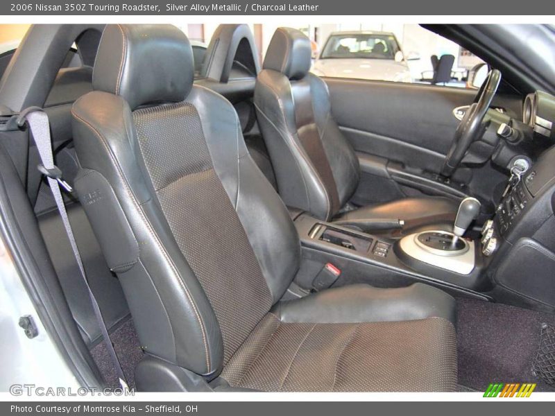 Silver Alloy Metallic / Charcoal Leather 2006 Nissan 350Z Touring Roadster