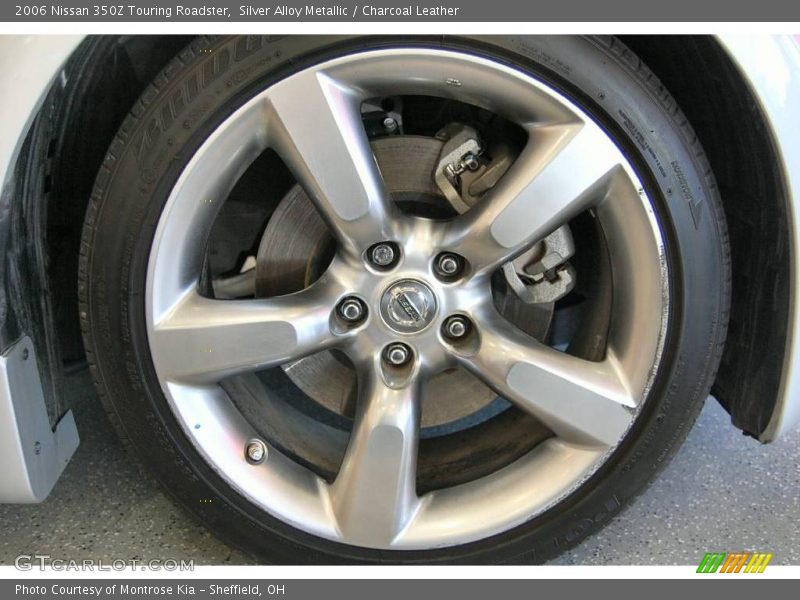 Silver Alloy Metallic / Charcoal Leather 2006 Nissan 350Z Touring Roadster