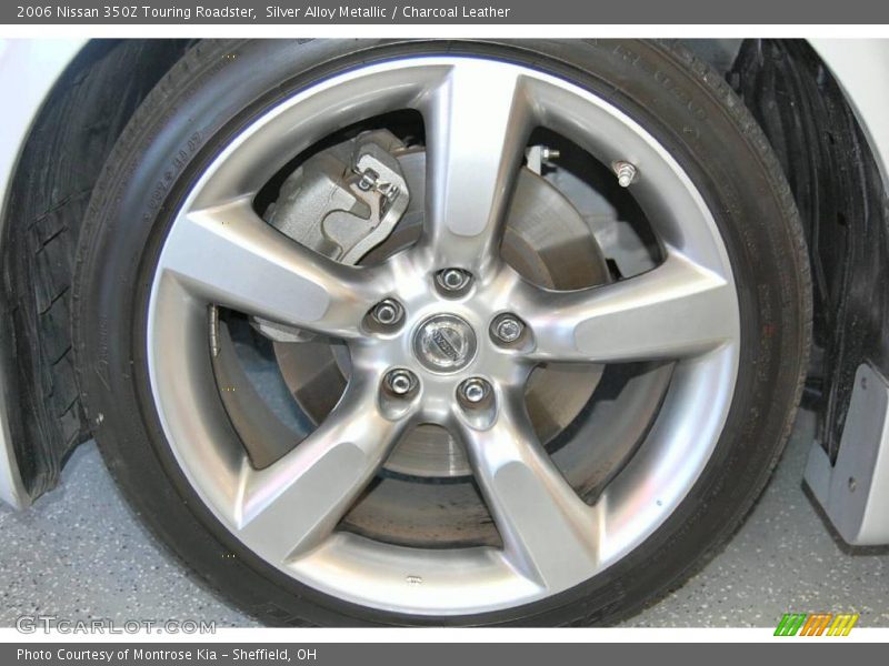 Silver Alloy Metallic / Charcoal Leather 2006 Nissan 350Z Touring Roadster