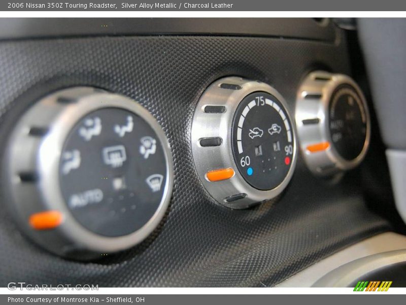 Silver Alloy Metallic / Charcoal Leather 2006 Nissan 350Z Touring Roadster