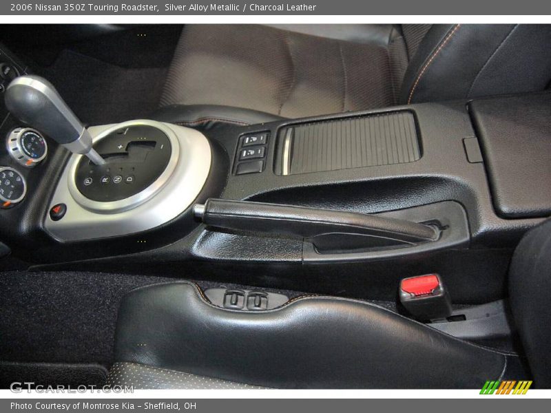 Silver Alloy Metallic / Charcoal Leather 2006 Nissan 350Z Touring Roadster