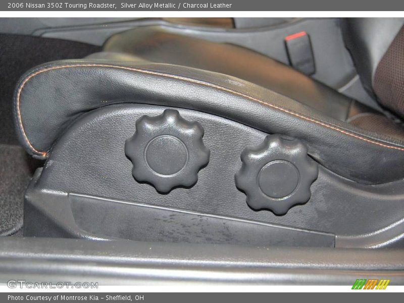 Silver Alloy Metallic / Charcoal Leather 2006 Nissan 350Z Touring Roadster