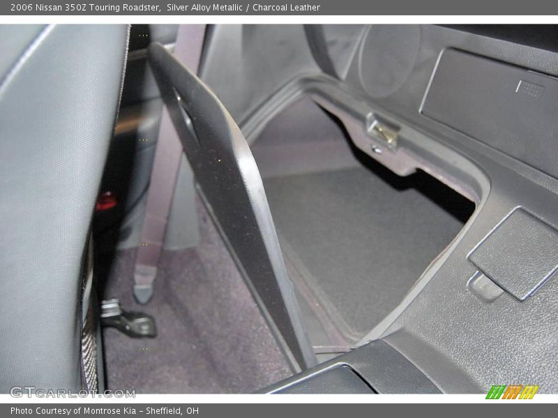 Silver Alloy Metallic / Charcoal Leather 2006 Nissan 350Z Touring Roadster