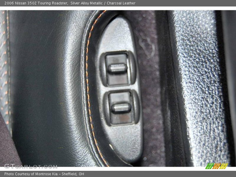 Silver Alloy Metallic / Charcoal Leather 2006 Nissan 350Z Touring Roadster