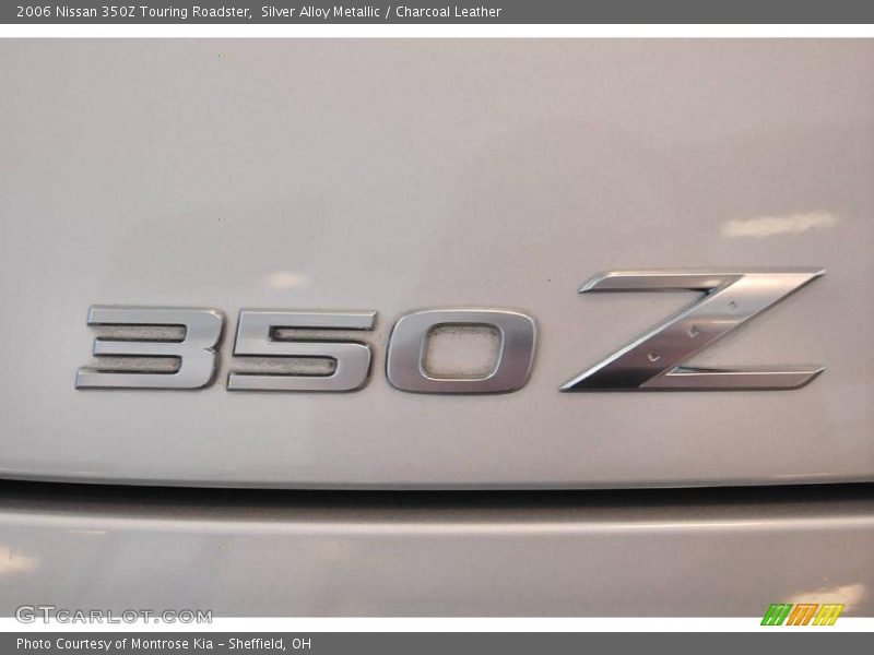 Silver Alloy Metallic / Charcoal Leather 2006 Nissan 350Z Touring Roadster