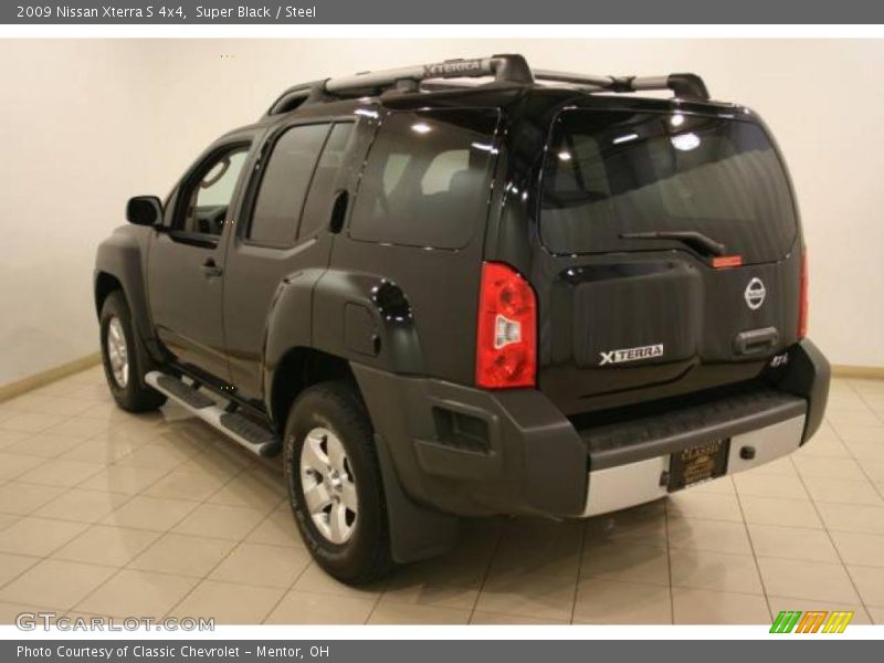 Super Black / Steel 2009 Nissan Xterra S 4x4