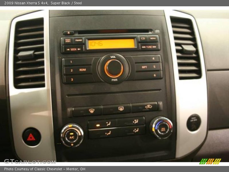 Super Black / Steel 2009 Nissan Xterra S 4x4