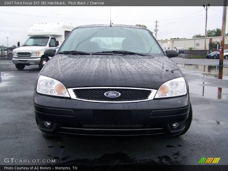 Pitch Black / Charcoal 2007 Ford Focus ZX5 SES Hatchback