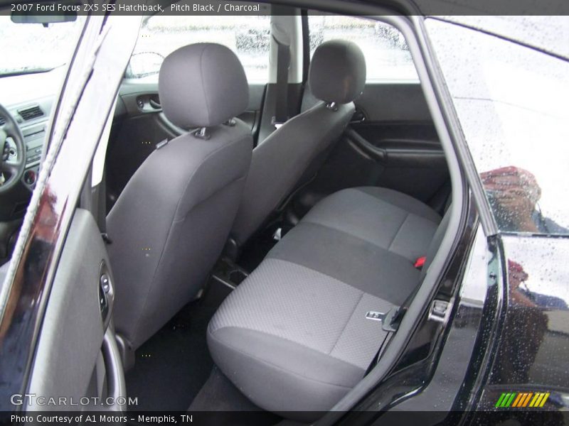 Pitch Black / Charcoal 2007 Ford Focus ZX5 SES Hatchback