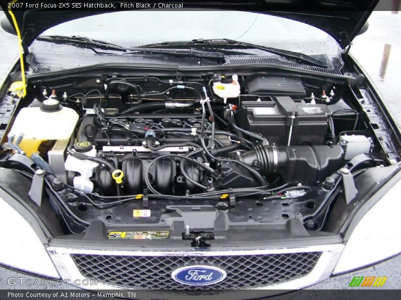 Pitch Black / Charcoal 2007 Ford Focus ZX5 SES Hatchback