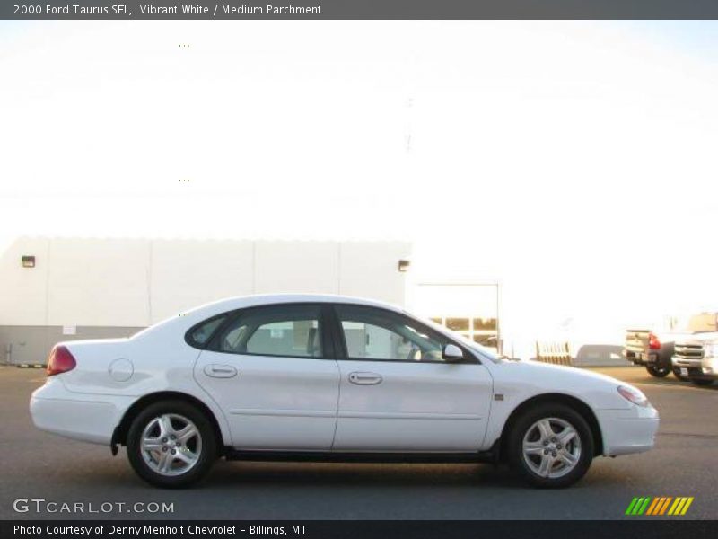 Vibrant White / Medium Parchment 2000 Ford Taurus SEL
