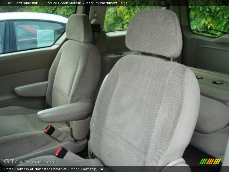 Spruce Green Metallic / Medium Parchment Beige 2002 Ford Windstar SE