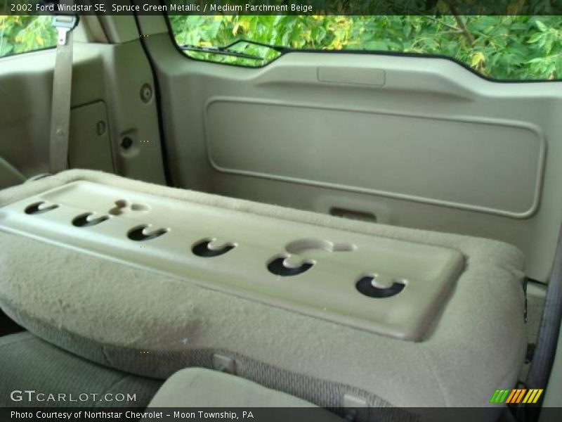 Spruce Green Metallic / Medium Parchment Beige 2002 Ford Windstar SE