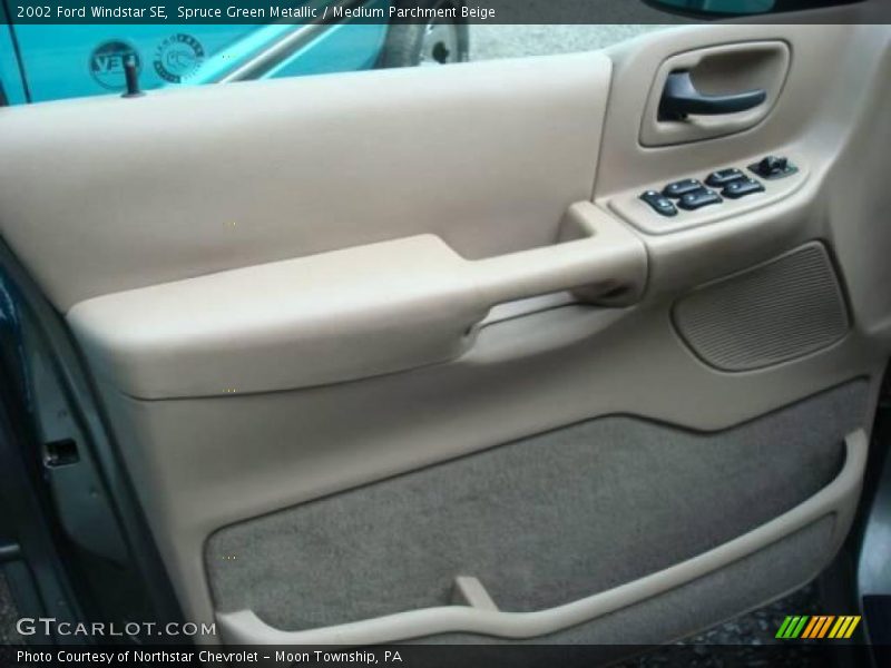 Spruce Green Metallic / Medium Parchment Beige 2002 Ford Windstar SE