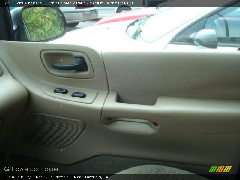 Spruce Green Metallic / Medium Parchment Beige 2002 Ford Windstar SE
