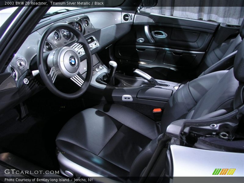 Titanium Silver Metallic / Black 2003 BMW Z8 Roadster