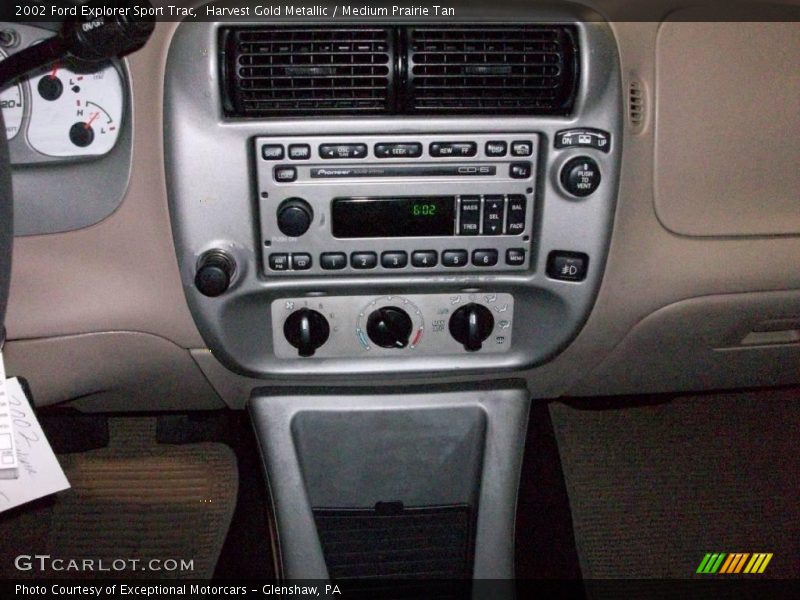 Harvest Gold Metallic / Medium Prairie Tan 2002 Ford Explorer Sport Trac