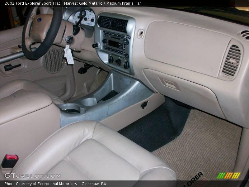 Harvest Gold Metallic / Medium Prairie Tan 2002 Ford Explorer Sport Trac