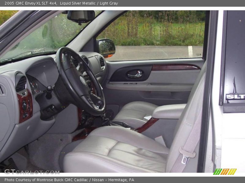 Liquid Silver Metallic / Light Gray 2005 GMC Envoy XL SLT 4x4