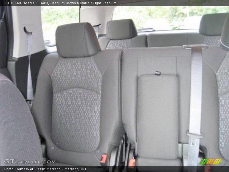 Medium Brown Metallic / Light Titanium 2010 GMC Acadia SL AWD