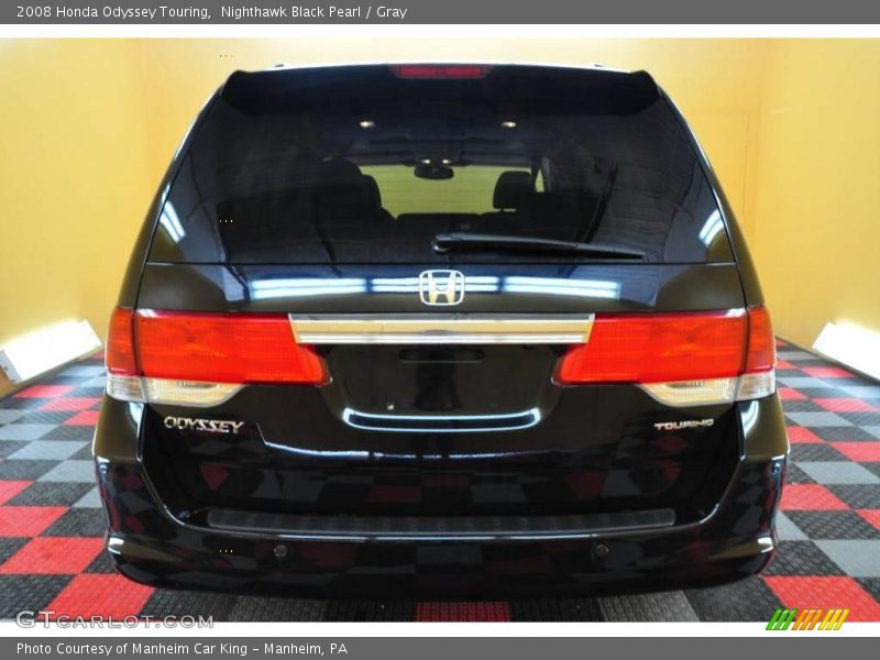 Nighthawk Black Pearl / Gray 2008 Honda Odyssey Touring