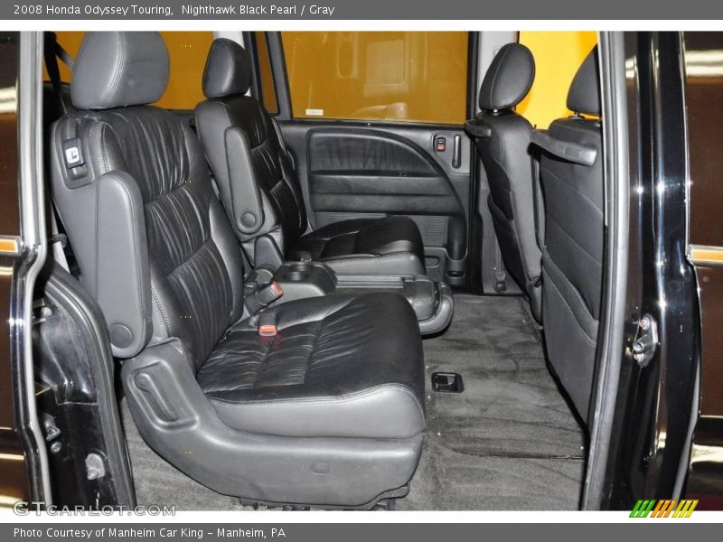 Nighthawk Black Pearl / Gray 2008 Honda Odyssey Touring