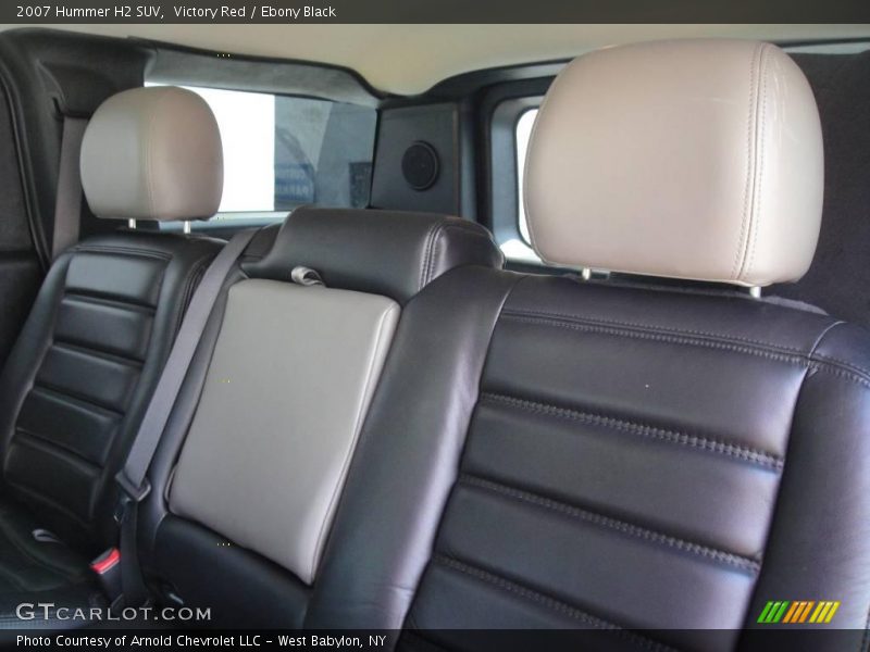 Victory Red / Ebony Black 2007 Hummer H2 SUV