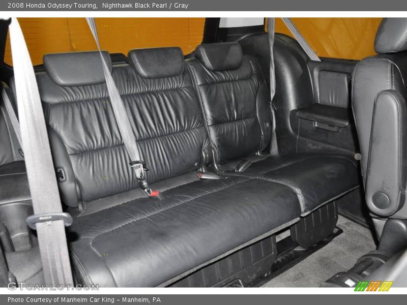 Nighthawk Black Pearl / Gray 2008 Honda Odyssey Touring